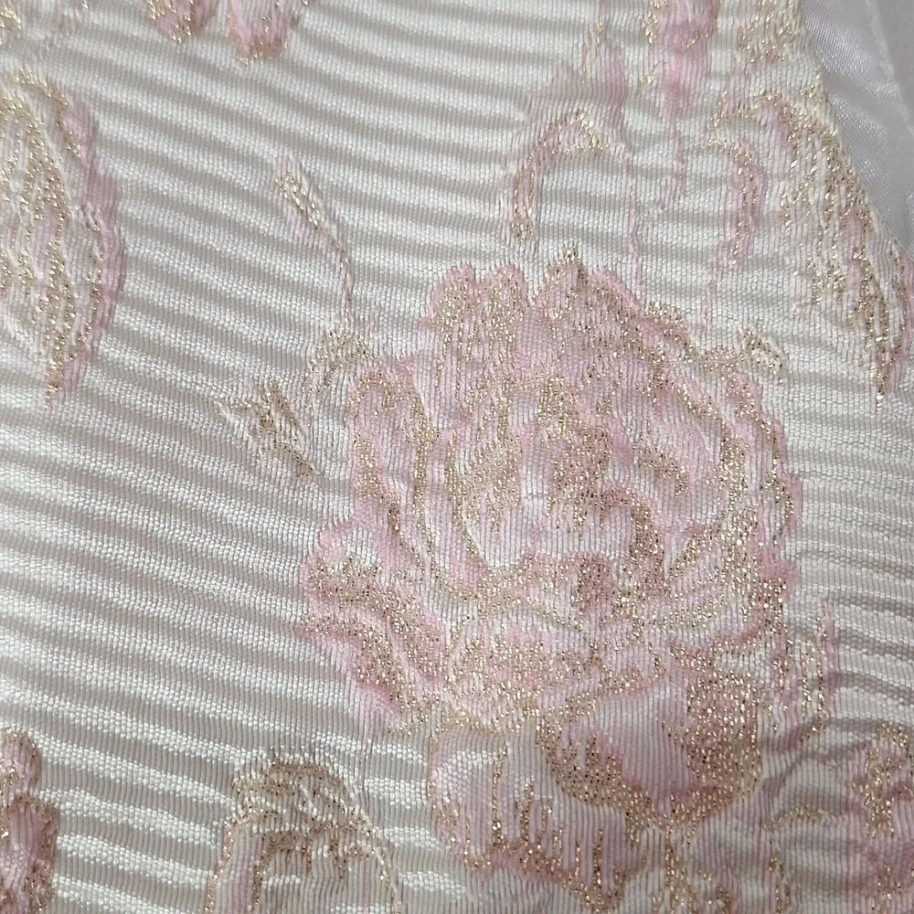 American Princess White and Pink Floral Dress